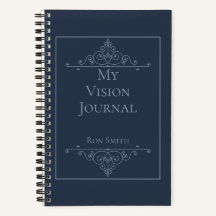 Personalisiertes elegantes Vision-Journal