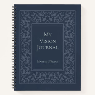 Personalisiertes elegantes Vision Journal Notizblock