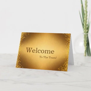 Personalisiertes Elegantes Willkommen Karte