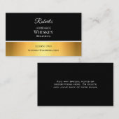 Personalisiertes Elegantetikett Visitenkarte (Vorne/Hinten)