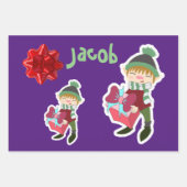 Personalisiertes Elternfest Geschenkpapier Set (Vorderseite 3)