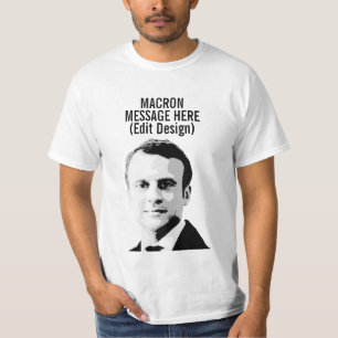 PERSONALISIERTES EMMANUEL-MACRON T-Shirt