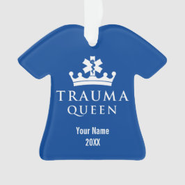 Personalisiertes EMS EMT Paramedium Trauma Queen Ornament
