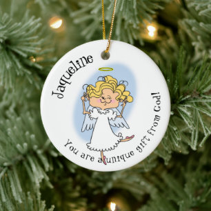 Personalisiertes Engelgeschenk Gottes Ornament
