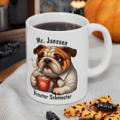 Personalisiertes englisches Bulldog Coffee Tasse F