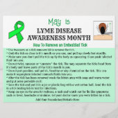 Personalisiertes Entfernen eines Tick Educational Flyer (Vorne)