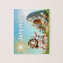 Personalisiertes Er ist auferstanden Ostern Puzzle