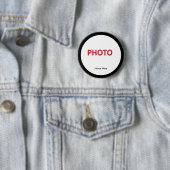 Personalisiertes ErinnerungsFoto Button (Beispiel)
