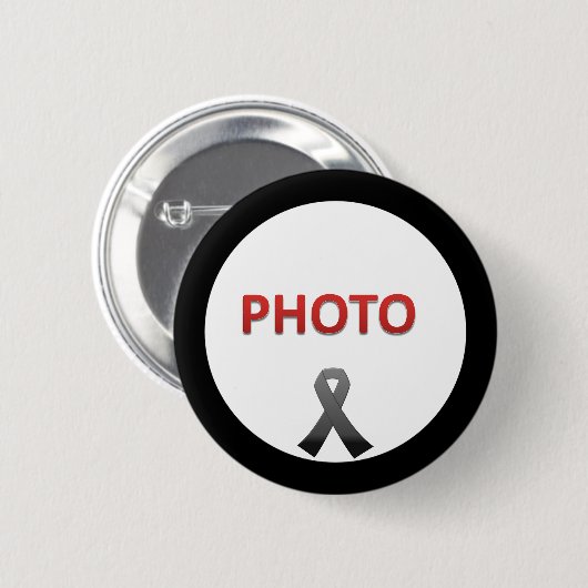 Personalisiertes ErinnerungsFoto Button (Vorne & Hinten)