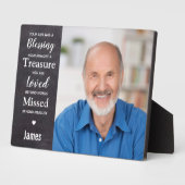 Personalisiertes Erinnerungsgesichtsames Foto Fotoplatte (Seite)