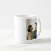 Personalisiertes Erinnerungsstück Mutter Bräutigam Kaffeetasse (VorderseiteRechts)