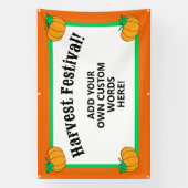 Personalisiertes Erntefestival Banner (Vertikal)