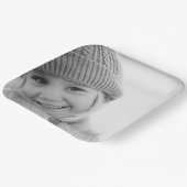 Personalisiertes Erstellen eines eigenen Fotos Pappteller (Gewinkelt)