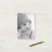 Personalisiertes Erstellen eines eigenen Fotos Post-it Klebezettel (Auf Schreibtisch)