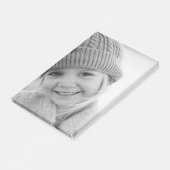 Personalisiertes Erstellen eines eigenen Fotos Post-it Klebezettel (angewinkelt)