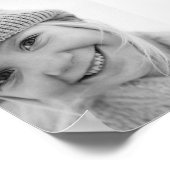 Personalisiertes Erstellen eines eigenen Fotos Poster (Ecke)