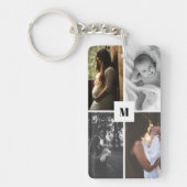 Personalisiertes erstes Foto Schlüsselanhänger (Vorderseite)