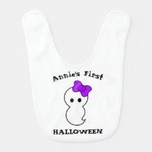 Personalisiertes erstes Halloween-Niedlich Ghost
