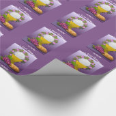 Personalisiertes erstes kommunistisches Geschenk Geschenkpapier (Ecke)