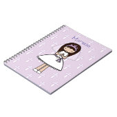 Personalisiertes erstes notizblock (Linke Seite)