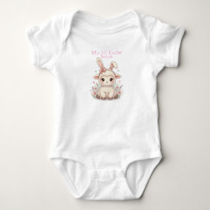 Personalisiertes erstes Osterlamm für Babys Baby Strampler