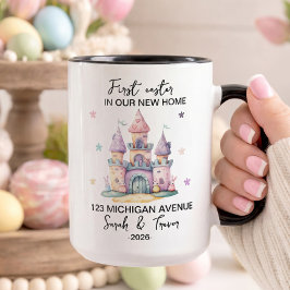 Personalisiertes erstes Ostern in unserem neuen Zu Tasse