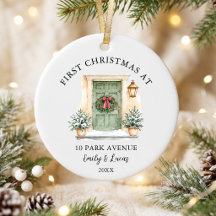 Personalisiertes erstes Weihnachten in unserem neu