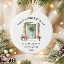 Personalisiertes erstes Weihnachten in unserem neu
