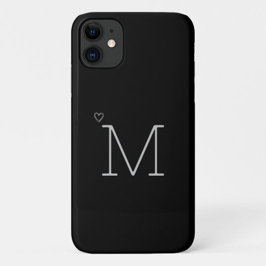 Personalisiertes Erstschwarz Case-Mate iPhone Hülle (Rückseite)