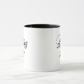 Personalisiertes Erwachsenenhilfe-Geschenk Kaffee Tasse (Zentrum)
