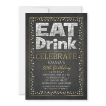 Personalisiertes Erwachsener 30. Geburtstag Party 