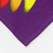 PERSONALISIERTES ESSEN, SCHLAFEN, TANZ FLEECKEN BL FLEECEDECKE (Ecke)