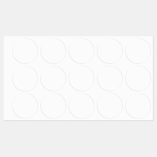 Personalisiertes Etikett für alle Oberflächen (Blatt)