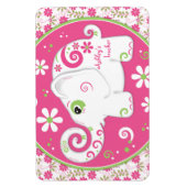 Personalisiertes Extravagantes Elefantenflachmagne Magnet (Vertikal)