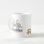 Personalisiertes Fahrrad Fahrrad Fahrrad Fahrrad Kaffeetasse (Vorderseite Links)