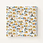 Personalisiertes Fahrtenbuch für Baulastkraftwagen Notizblock (Rückseite)