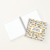 Personalisiertes Fahrtenbuch für Baulastkraftwagen Notizblock (Innenseite)