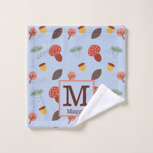 Personalisiertes Fall Bath Handtuch Set (Waschlappen)