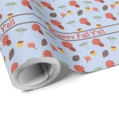 Personalisiertes Fall Wrapper Geschenkpapier (Rolleneckpunkt)