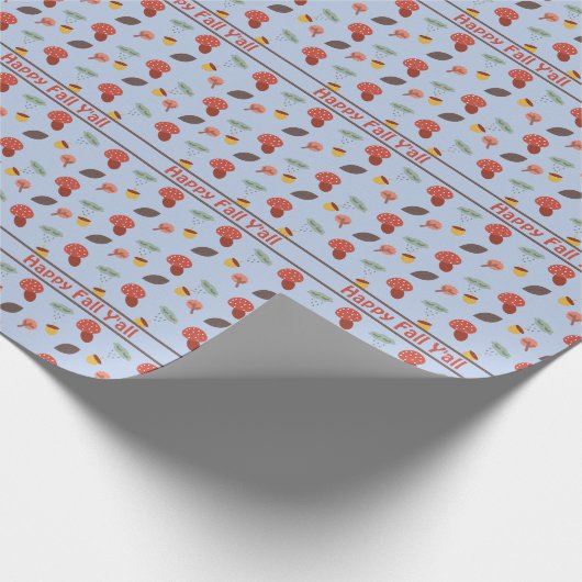 Personalisiertes Fall Wrapper Geschenkpapier (Ecke)