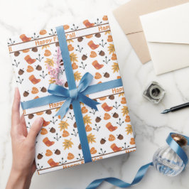 Personalisiertes Fall Wrapper Geschenkpapier