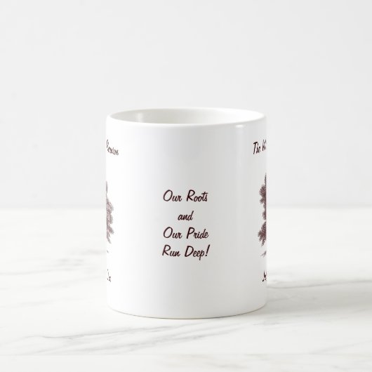 Personalisiertes Familien-Wiedersehen Kaffeetasse (Mittel)