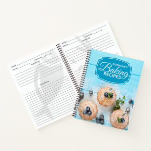 Personalisiertes Familienbackkochbuch-Rezept Notizblock
