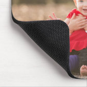 Personalisiertes Familienfoto-Mauspad Mousepad (Ecke)
