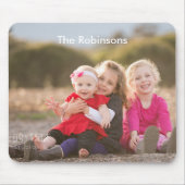 Personalisiertes Familienfoto-Mauspad Mousepad (Vorne)