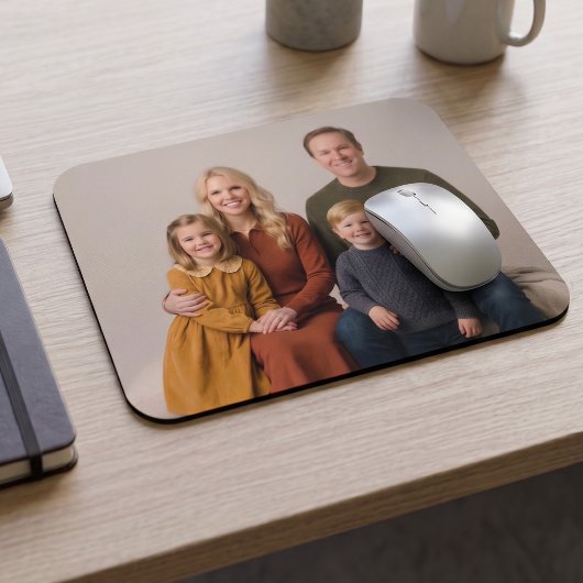 Personalisiertes Familienfoto-Mauspad Mousepad