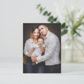 Personalisiertes Familienfoto nach Maß Postkarte (Stehend Vorderseite)