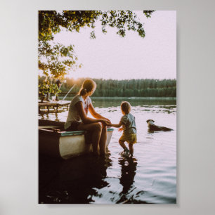 Personalisiertes Familienfoto Poster