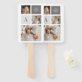 Personalisiertes Familiengeschenk Fächer (Vorne und Hinten)