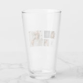 Personalisiertes Familiengeschenk Glas (Rückseite)